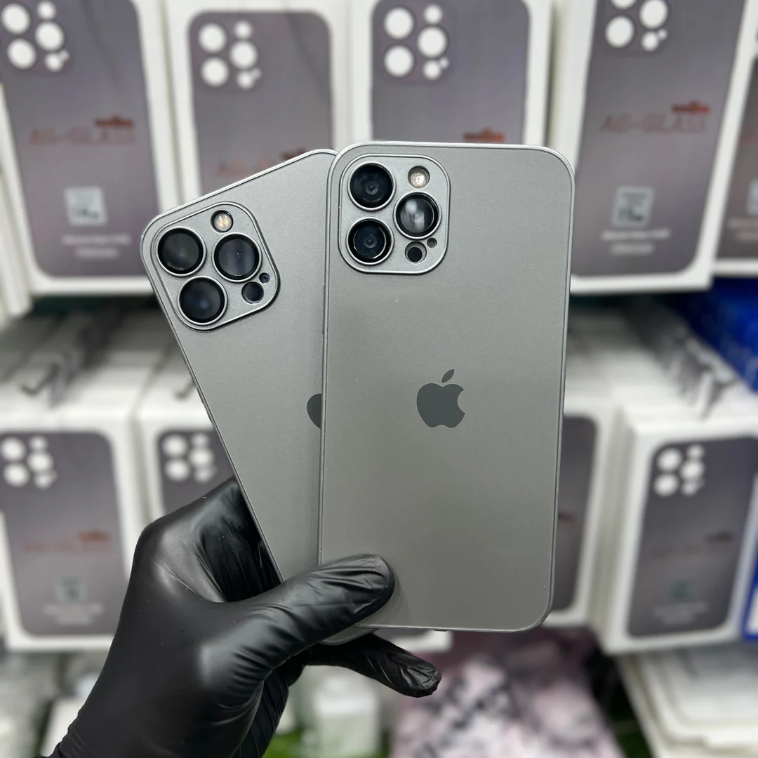 NATURAL TITANIUM AG MATTE GLASS CASE - Image 2