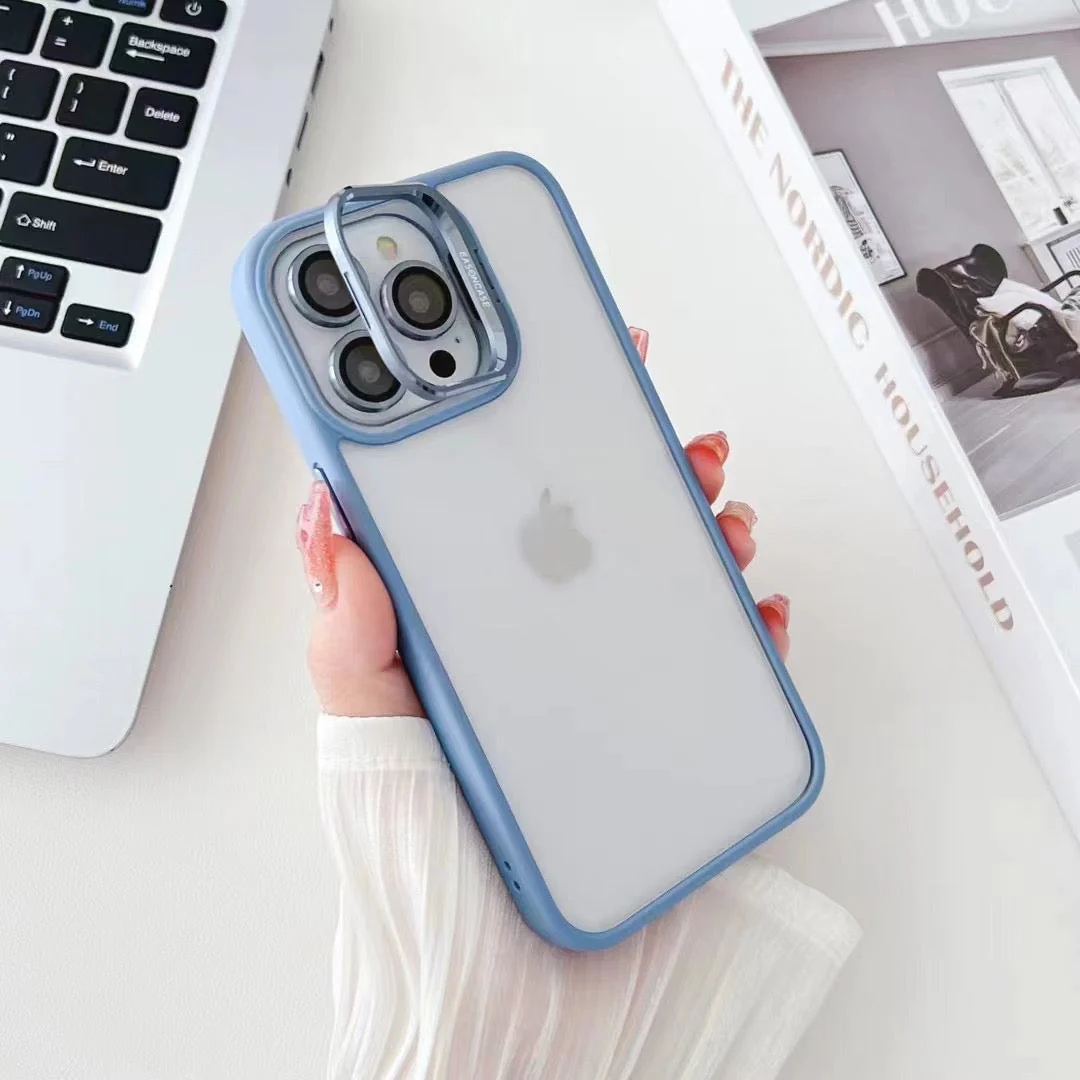 SIERRA BLUE METAL AIR SKIN WITH CAMERA RING & CAMERA STAND - Image 1