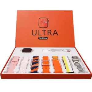 Smart Watch Pro Ultra Smartwatch – 7-in-1 Strap Bundle - Image 2