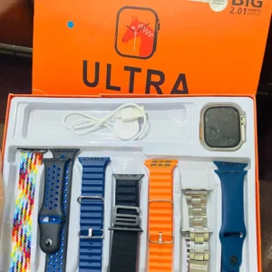 Smart Watch Pro Ultra Smartwatch – 7-in-1 Strap Bundle - Image 4