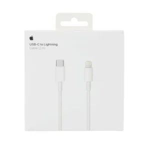 Apple USB-C To Lightning Cable 1m - Braided (White) - 1 Year Warranty - Image 3